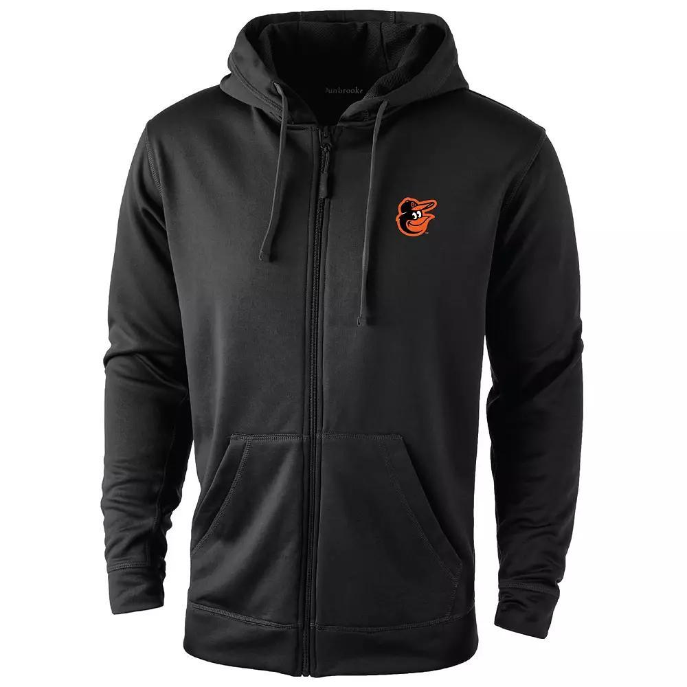 Men's Dunbrooke Black Baltimore Orioles Trophy Full-Zip Hoodie,  Product Image