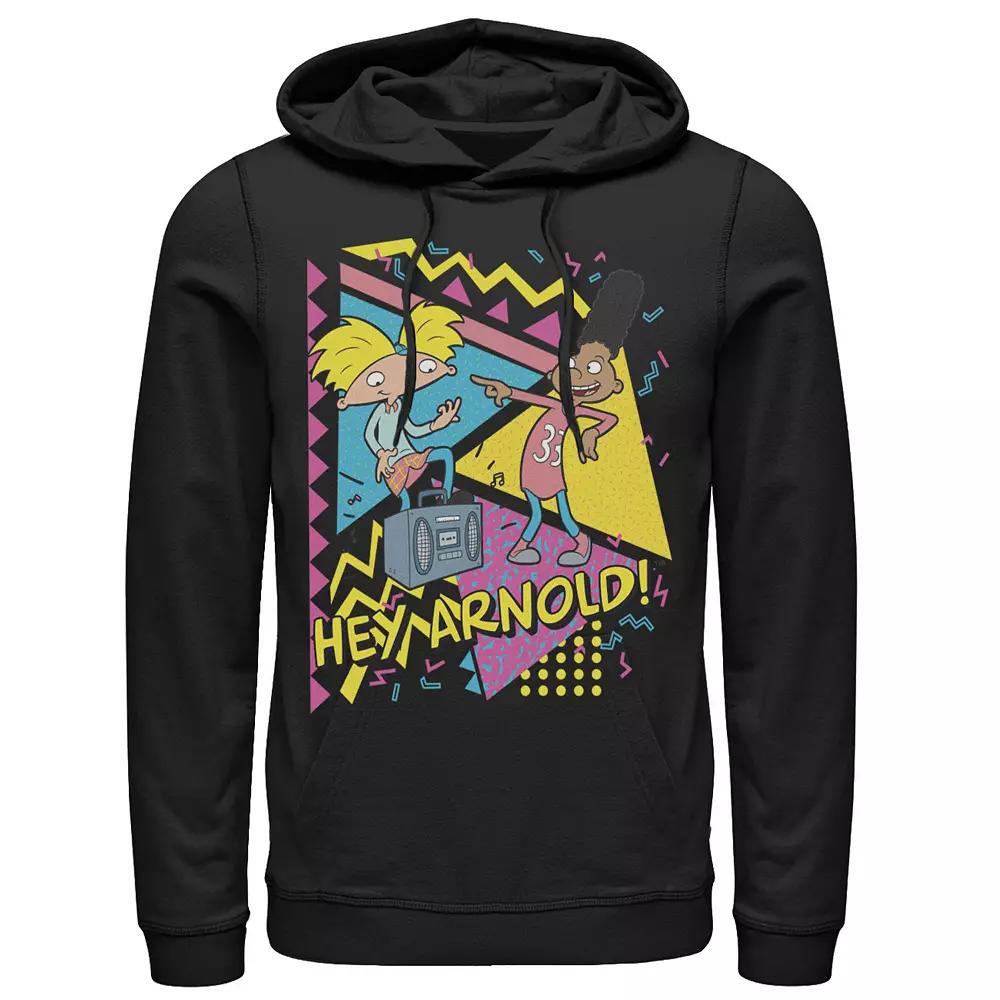 Men's Nickelodeon Hey Arnold Gerald Best Friends Boombox Hoodie,  Product Image