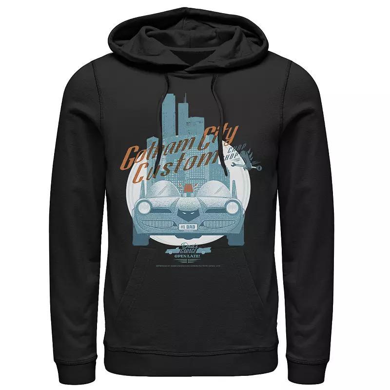 Men's DC Comics Gotham City Customs Shop Poster Hoodie,  Product Image