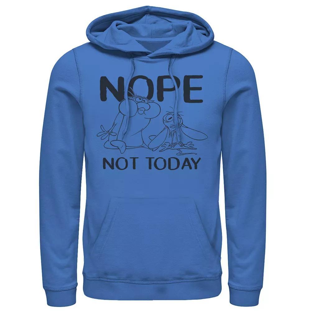 Men's Nickelodeon Ren And Stimpy Nope Not Today Sketch Hoodie,  Product Image