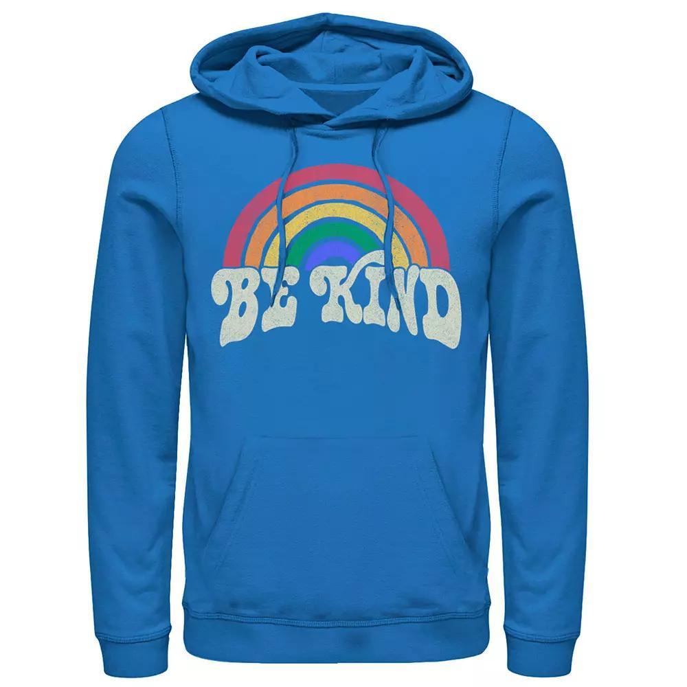 Men's Fifth Sun Be Kind Retro Rainbow Hoodie,  Product Image
