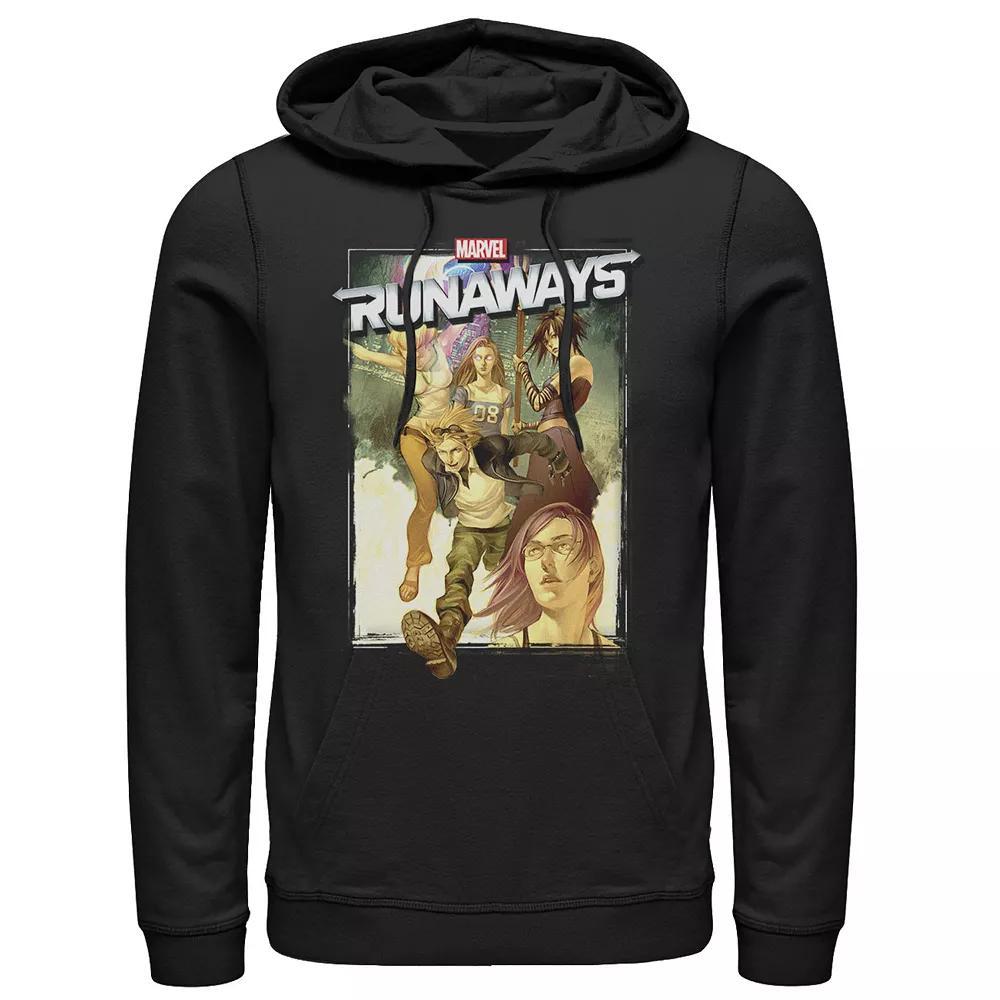 Men's Marvel Runaways Group Poster Graphic Hoodie,  Product Image