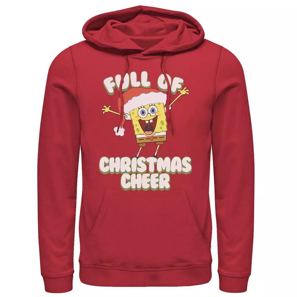 Mens SpongeBob SquarePants Full of Cheer Hoodie Product Image