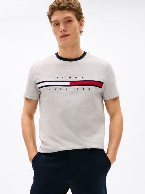 Embroidered Flag Logo T-Shirt Product Image