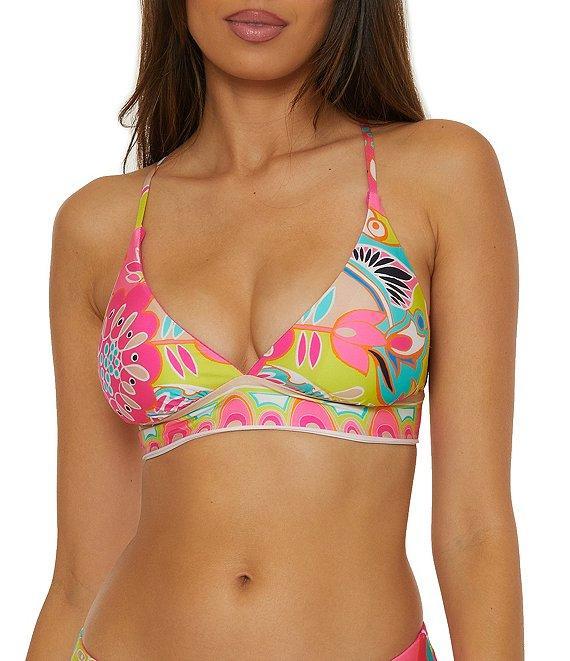 Trina Turk Venus Abstract Print Reversible Hipster Swim Bottom Product Image