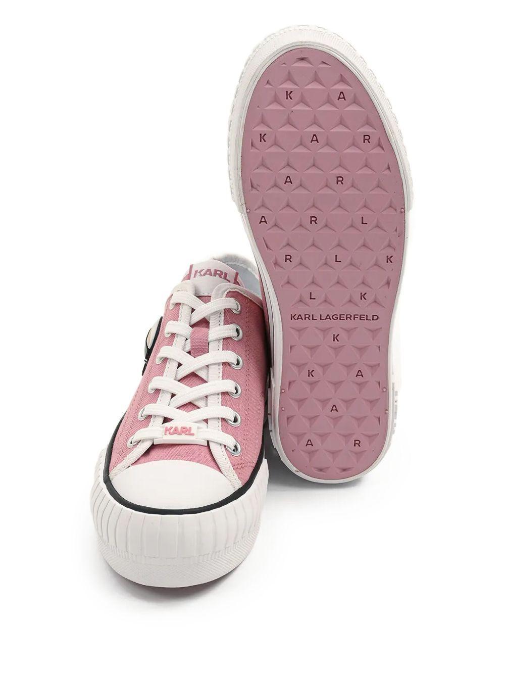 logo-print lace-up sneakers Product Image