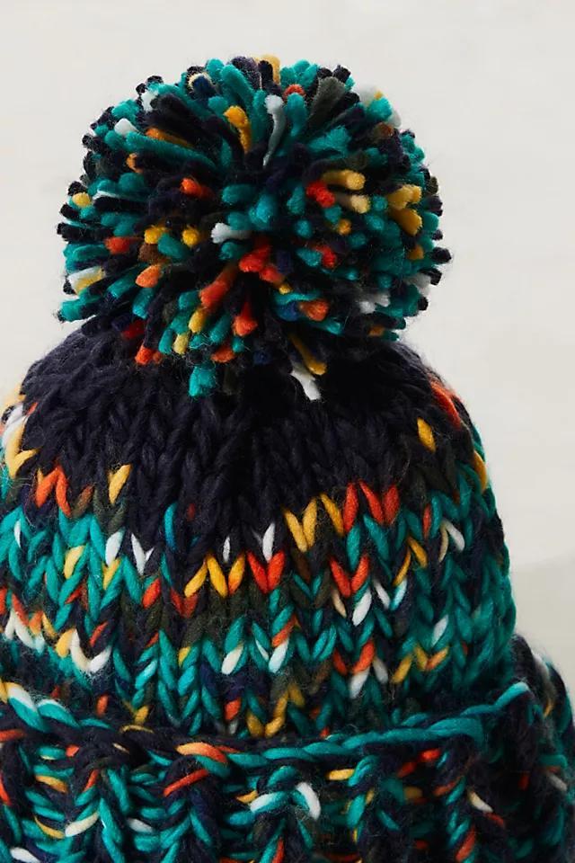 Tide Knit Pom Beanie Product Image