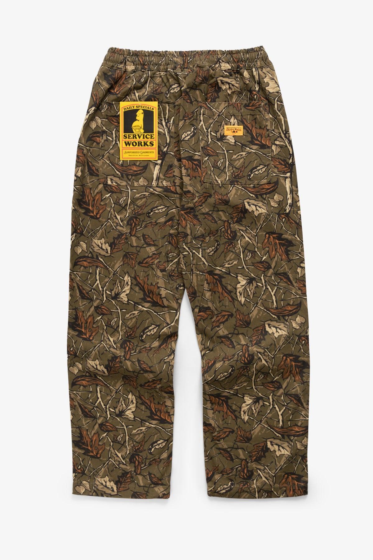 Patterned Chef Pants - Real Tree Product Image