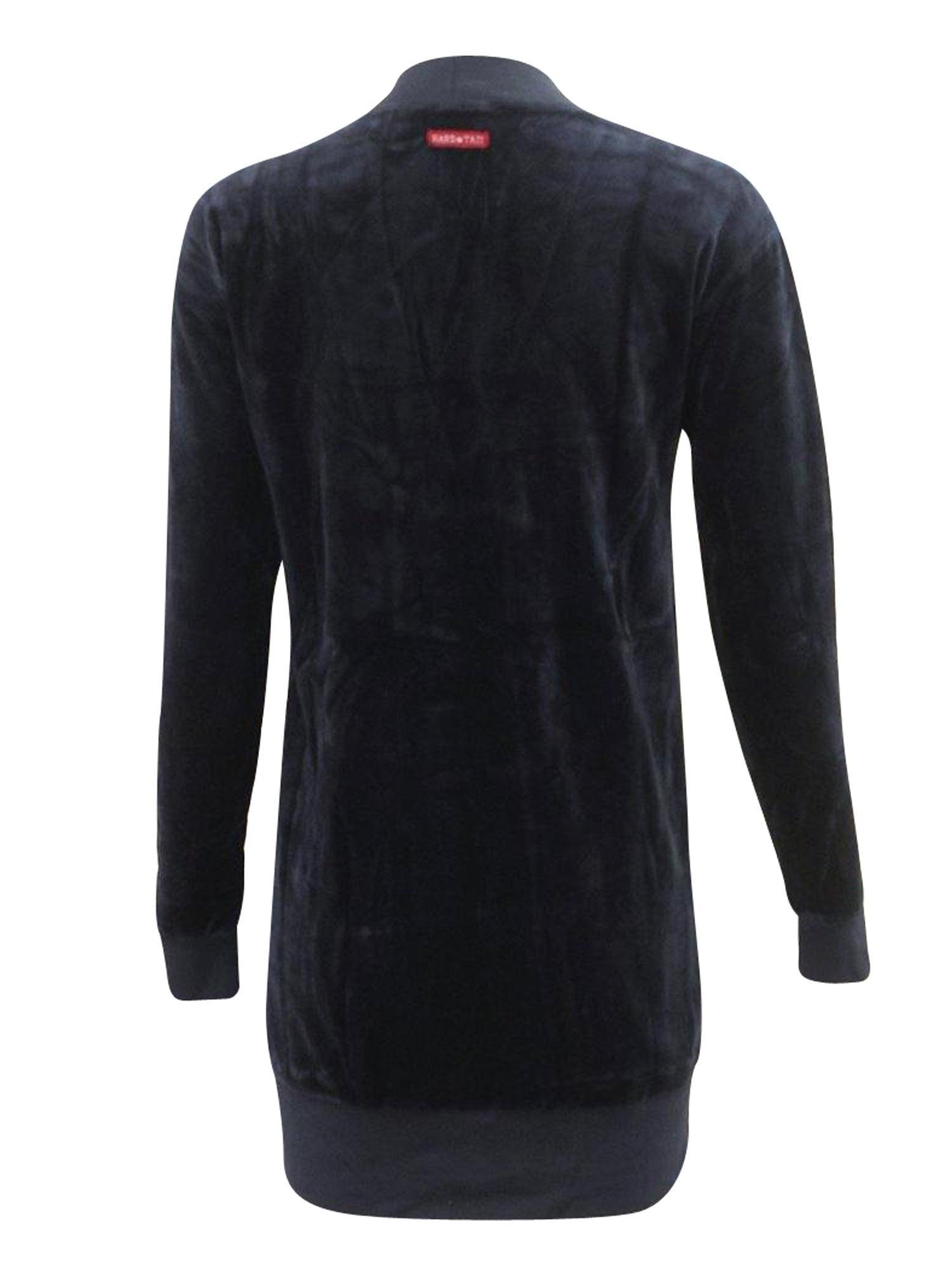 Hard Tail Velour Long Cardigan V-183 Product Image