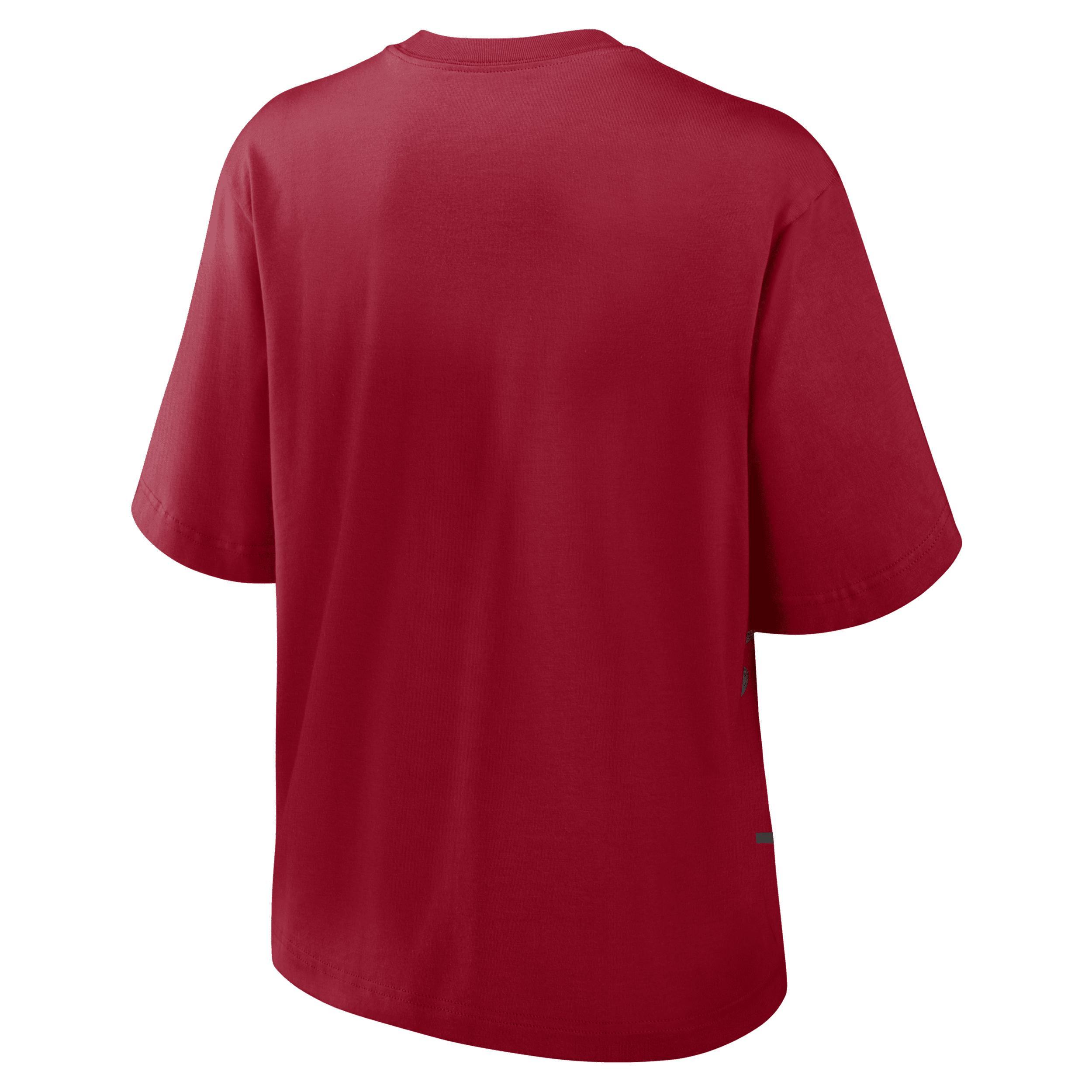 Alabama Crimson Tide Legacy Established Boxy Nike Women's College T-Shirt Product Image