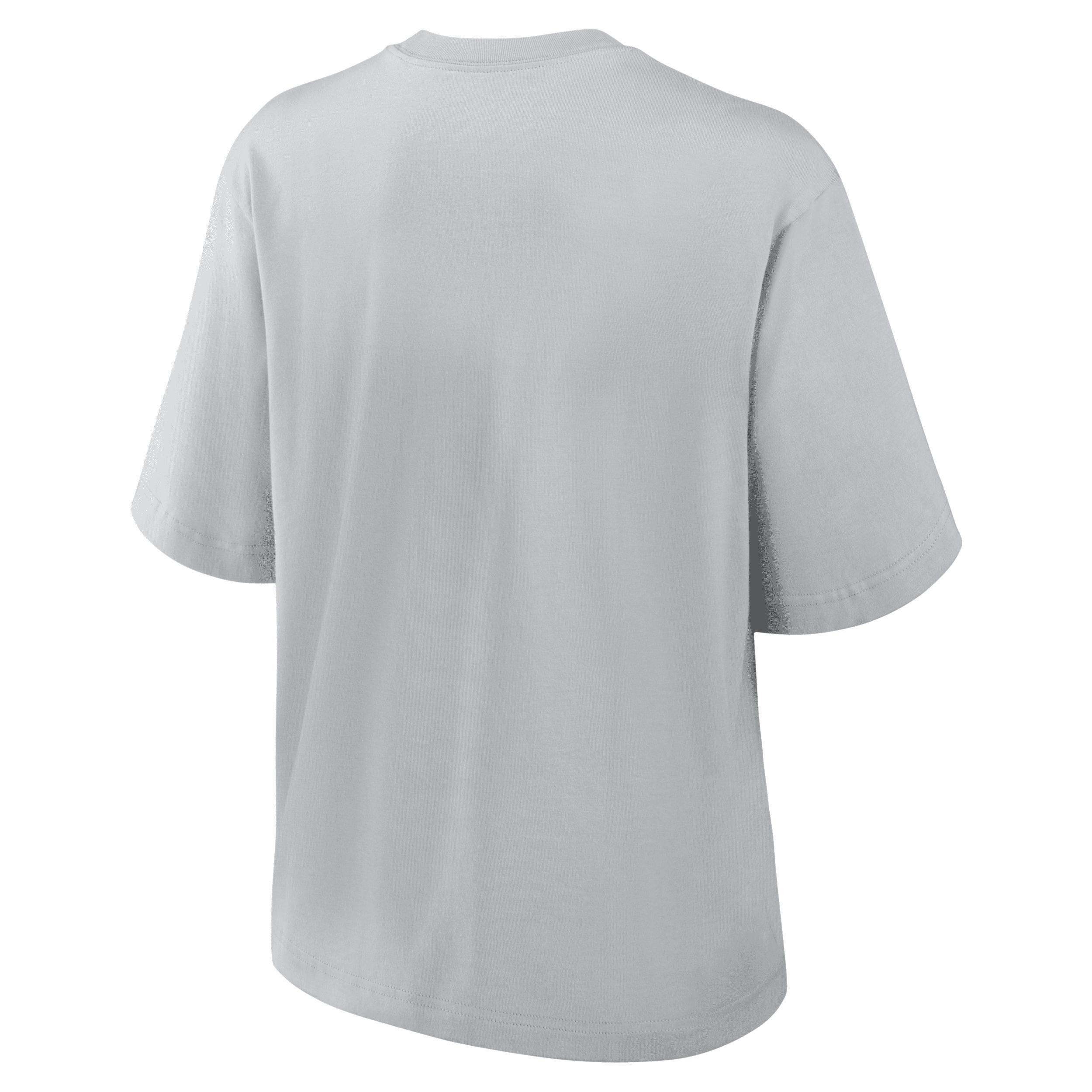 Detroit Lions Arch Boxy Nike Womens NFL T-Shirt | 01CM0AN9J-YBA Product Image