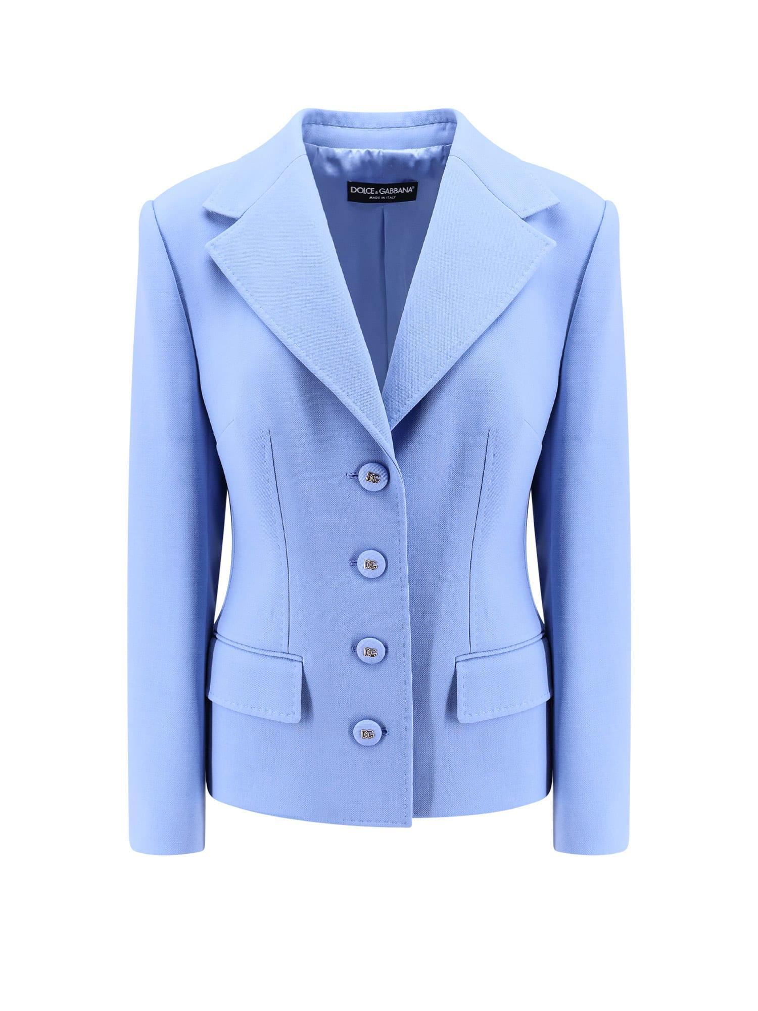 DOLCE & GABBANA Blazer In Blue Product Image