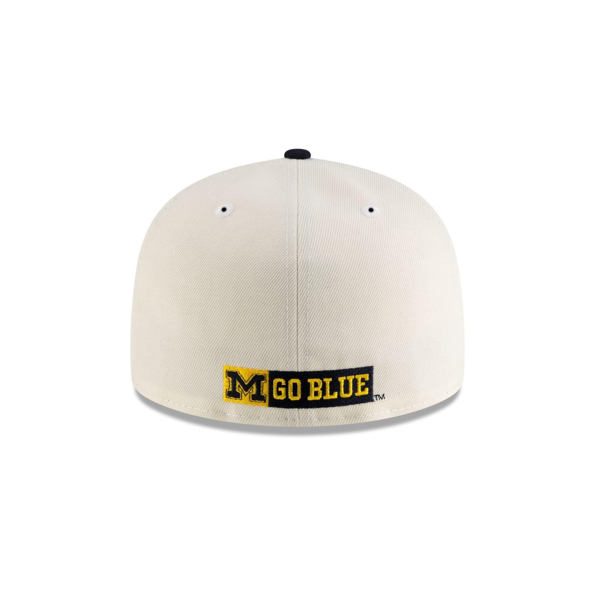 Michigan Wolverines Crome Navy 59FIFTY Fitted Male Product Image