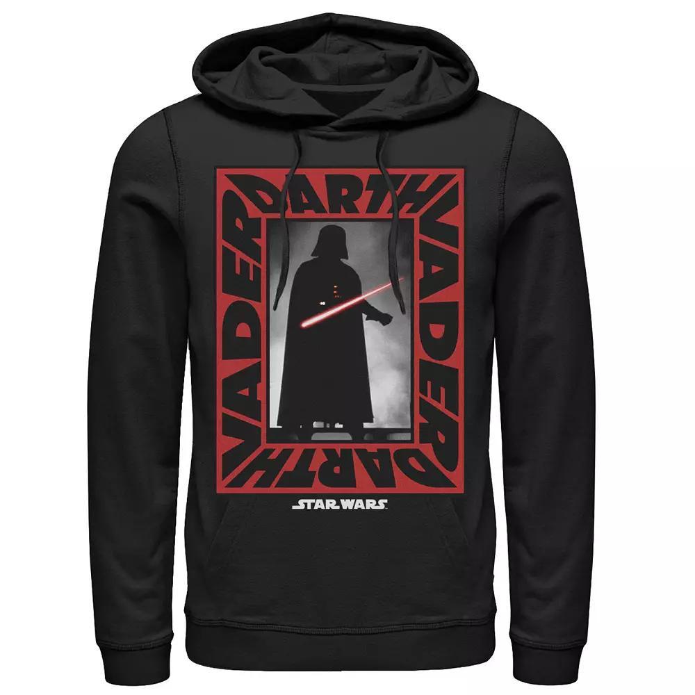 Men's Star Wars Darth Vader Text Box Up Hoodie,  Product Image