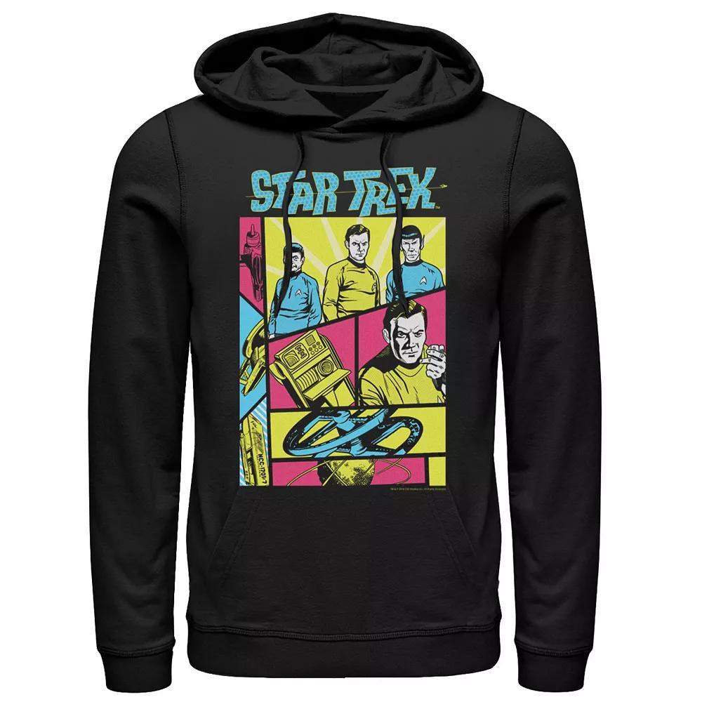 Men's Star Trek Original Series Neon Retro Comic Hoodie,  Product Image