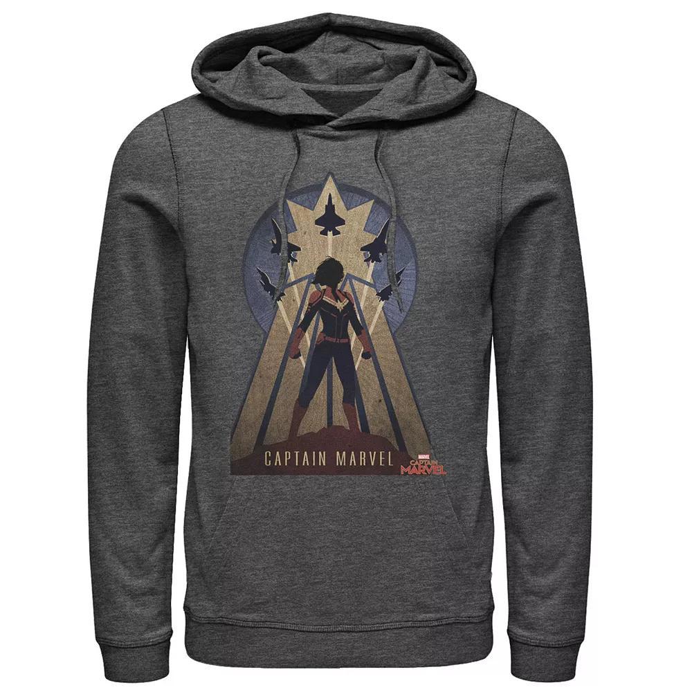 Men's Marvel Captain Marvel Movie Space Poster Hoodie,  Product Image