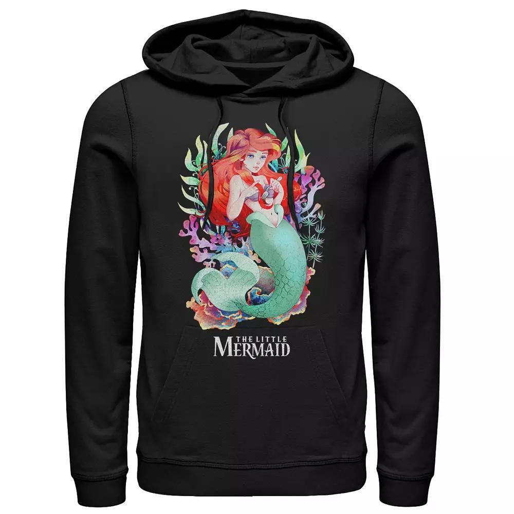 Disneys The Little Mermaid Anime Mens Pullover Hoodie Product Image