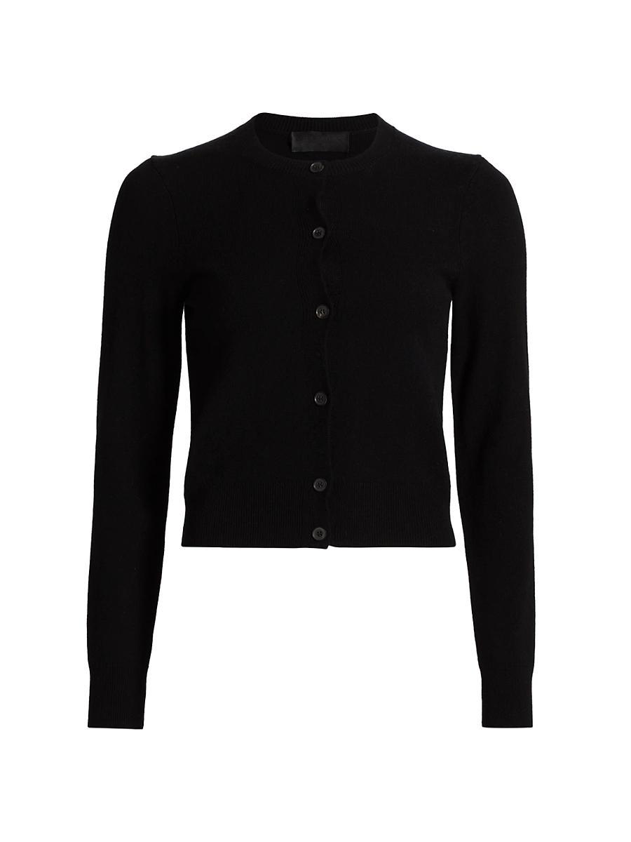 Womens March Crewneck Cashmere Cardigan Product Image