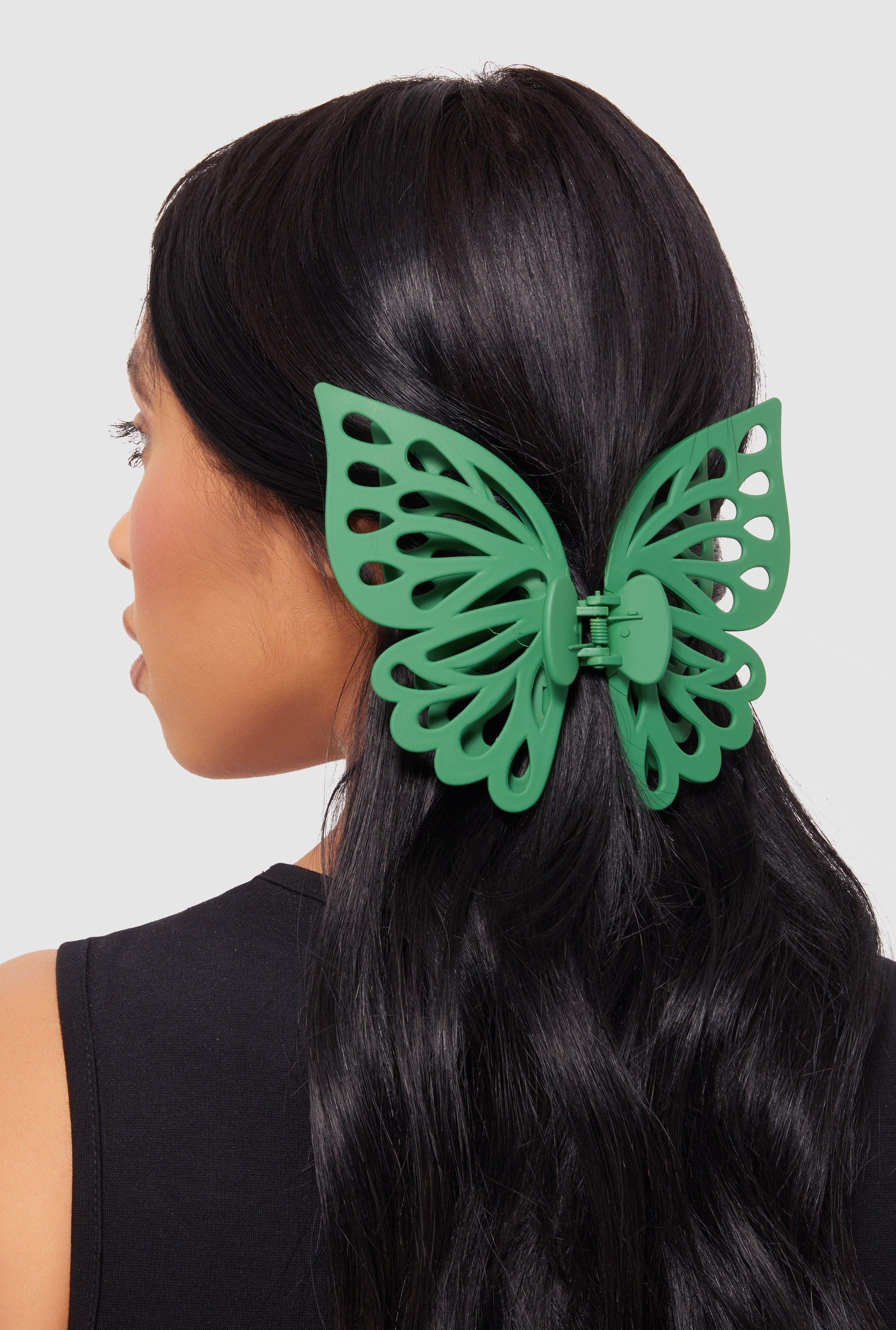 Butterfly Claw Hair Clip Female Product Image