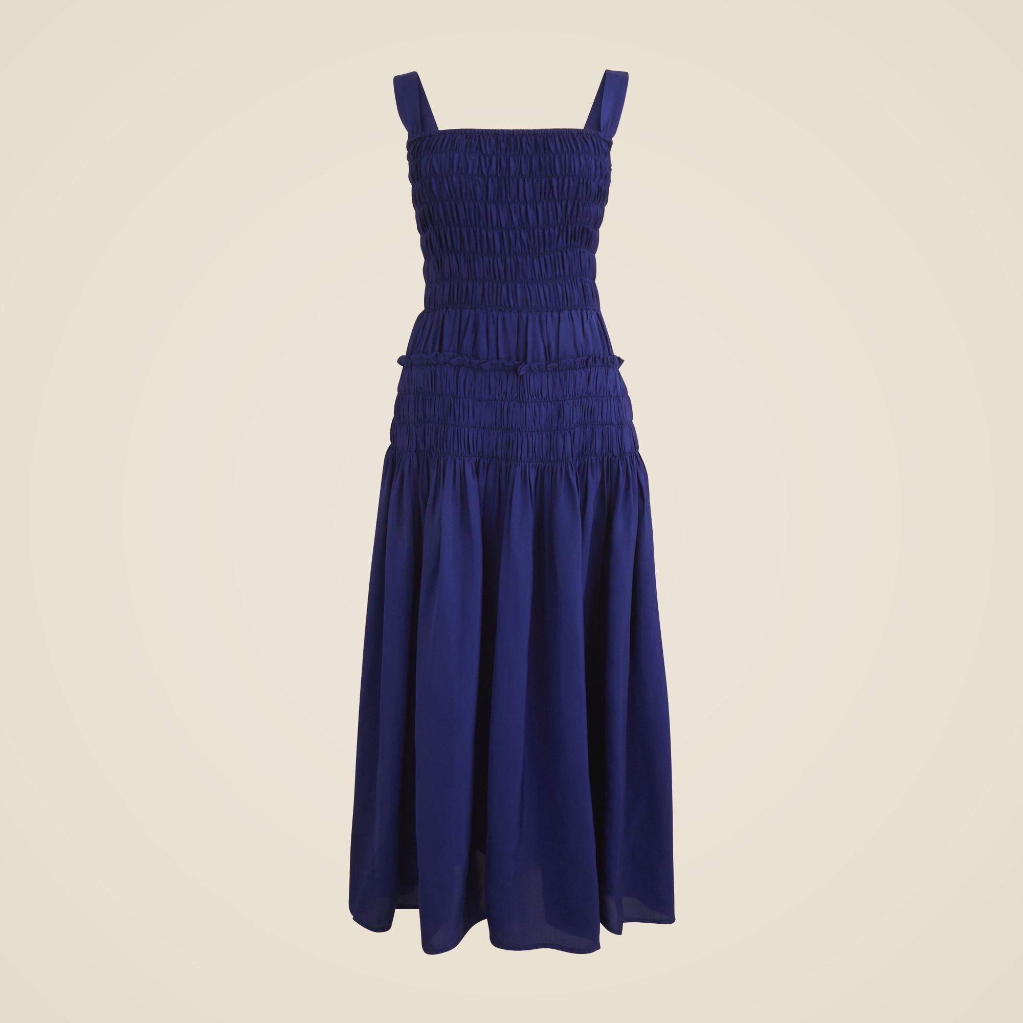 Smocked midi dress Product Image