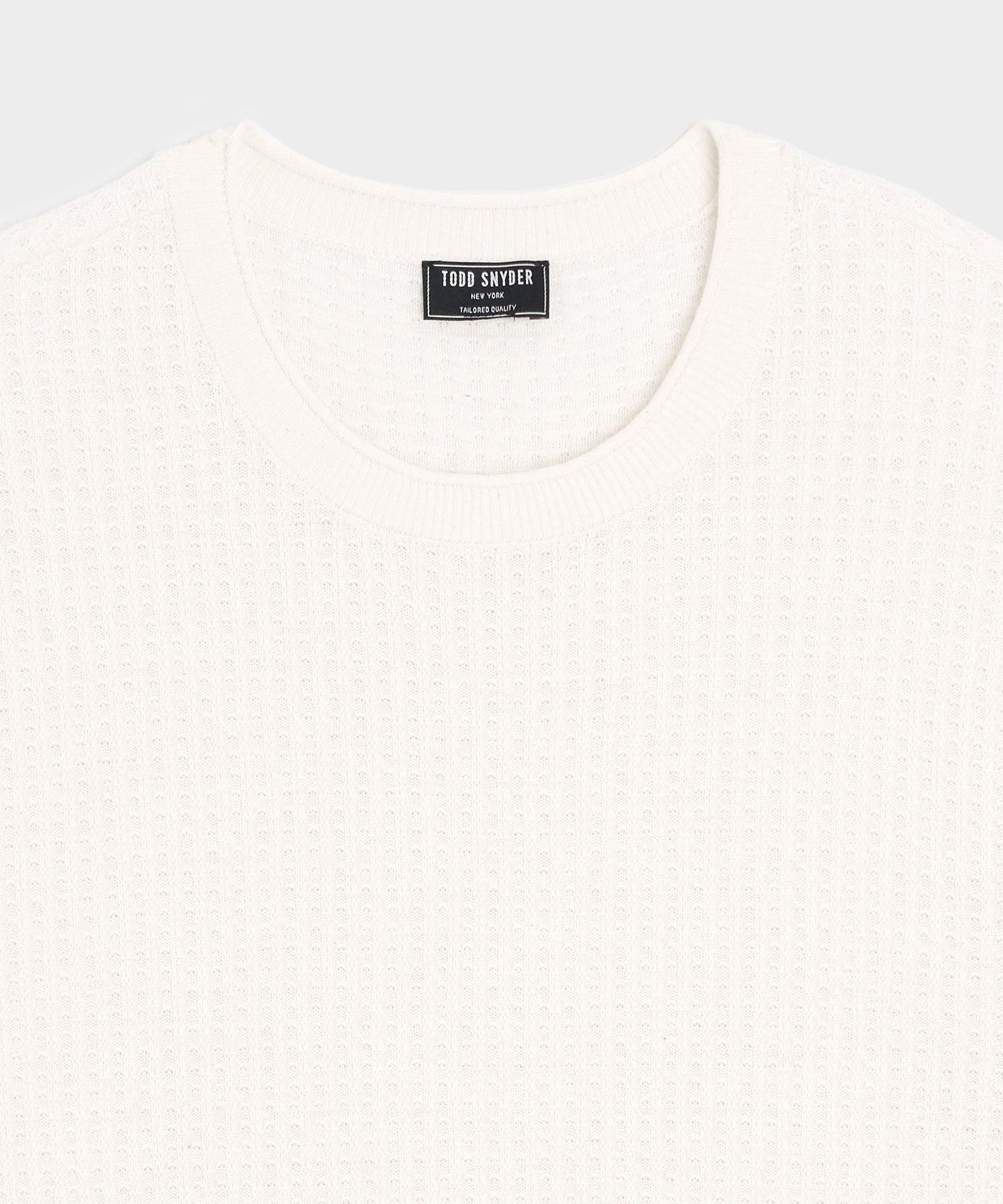 Linen Waffle Tee Product Image