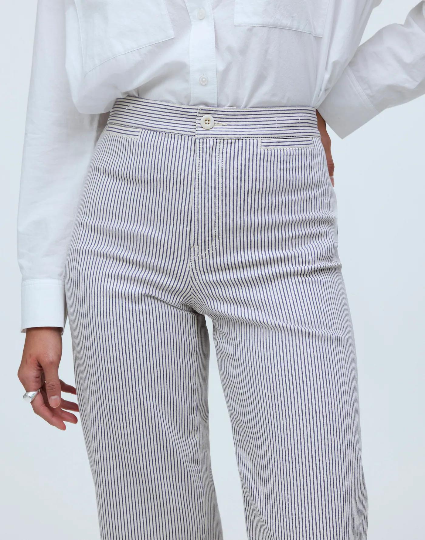 The Emmett Wide-Leg Crop Pant: Welt Pocket Edition Product Image