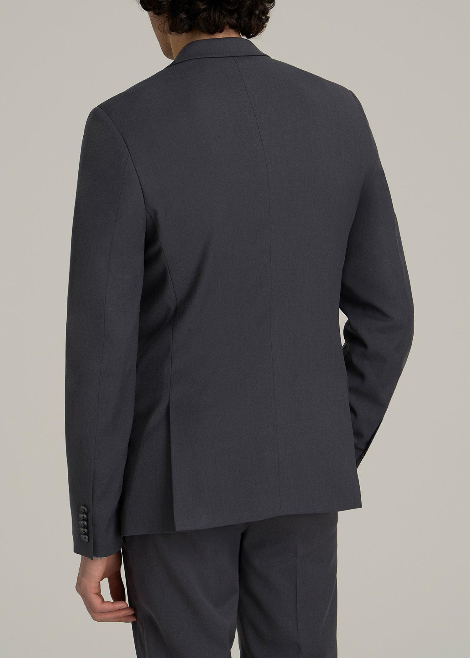 Suit Jacket for Tall Men in Mid Grey Male Product Image