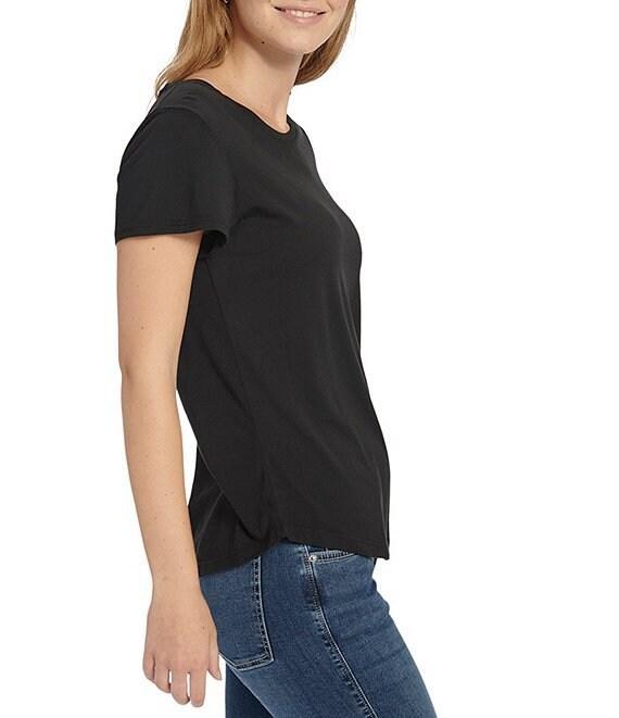 Splendid Abbie Crew Neck Short Sleeve T-Shirt Product Image
