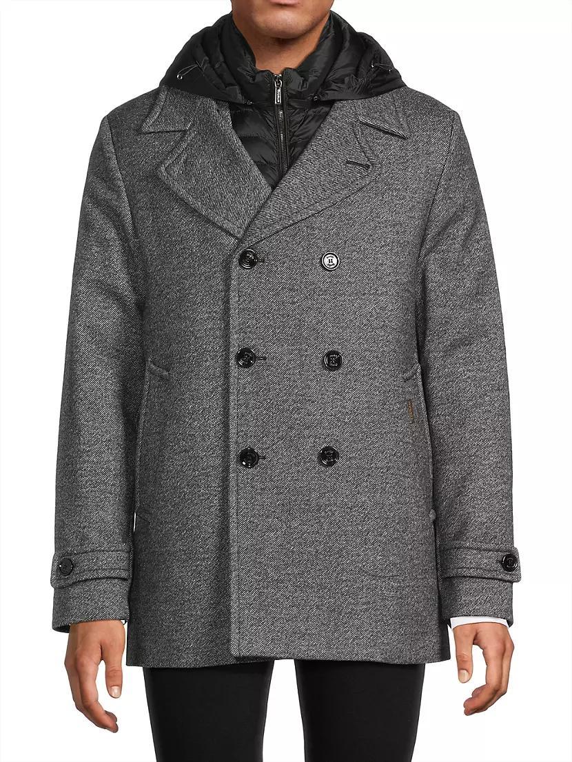 Eligio Double-Breasted Wool Jacket Product Image