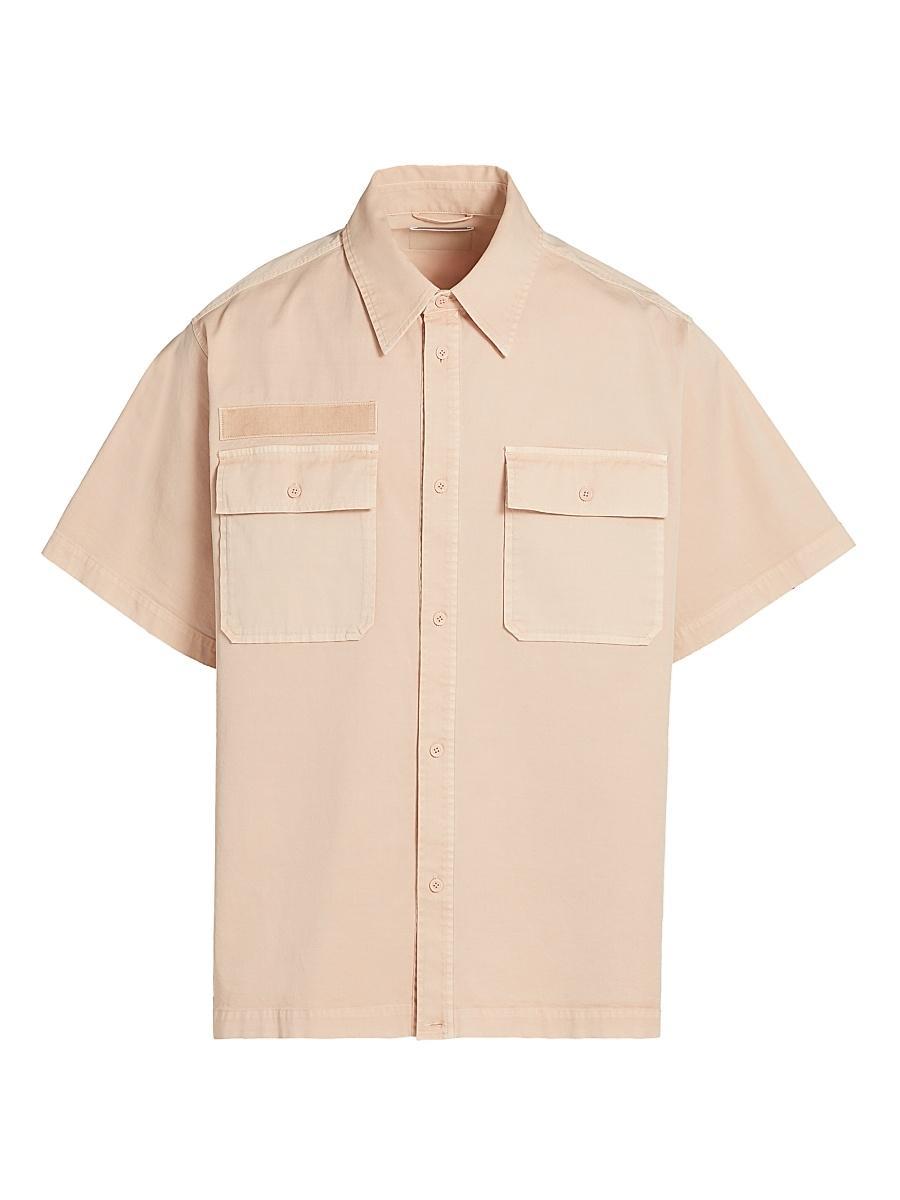 Mens Garment-Dyed Uniform Shirt Product Image