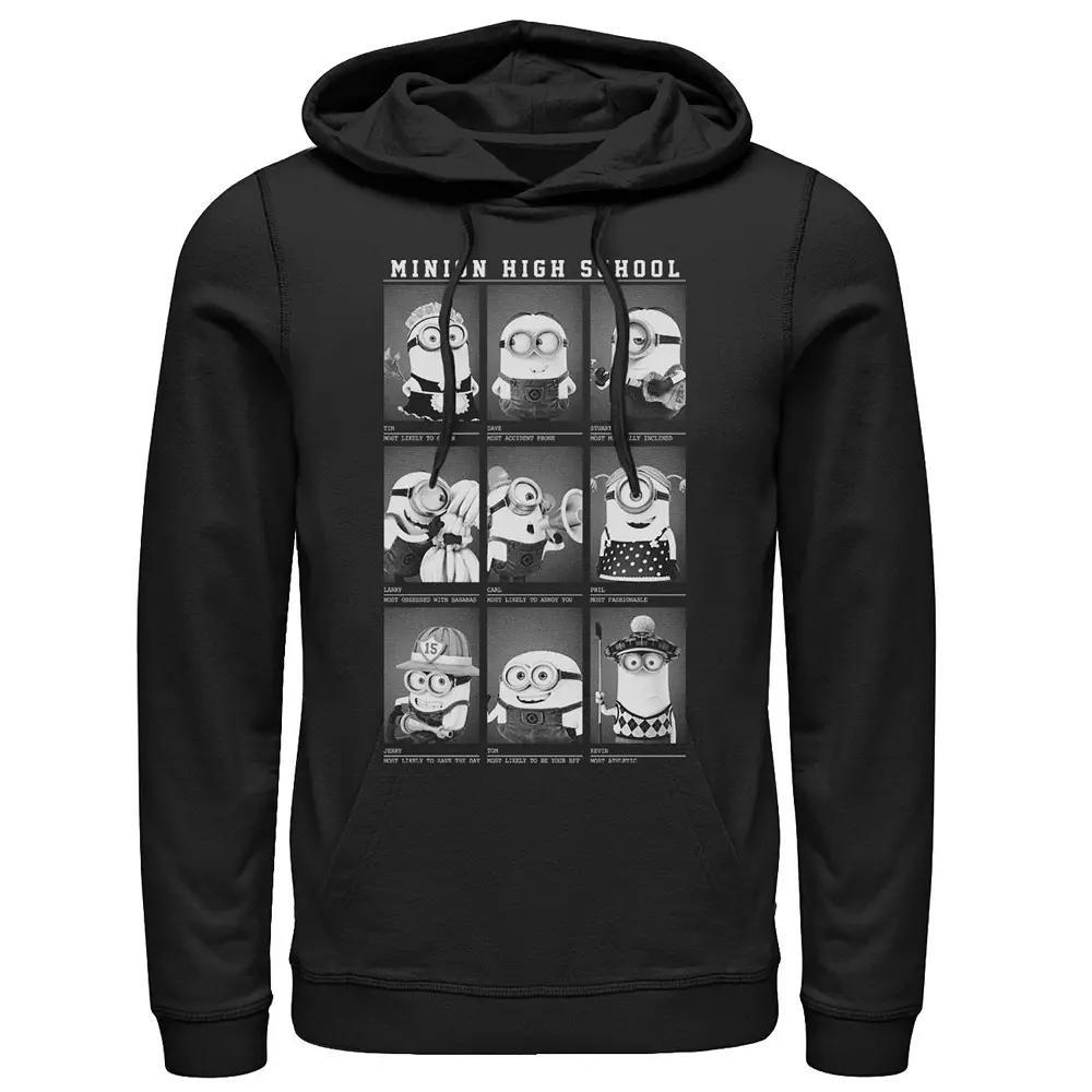 Men's Despicable Me Minions High School Photos Hoodie,  Product Image