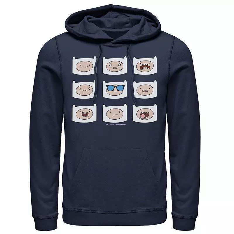 Men's Beavis & Butthead Cornholio Fire Portrait Hoodie, Size: Large, Grey Heather Product Image