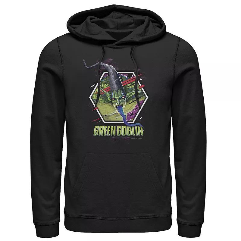 Men's Jurassic Park Raptor Distressed Portrait Hoodie, Size: Large, Grey Heather Product Image