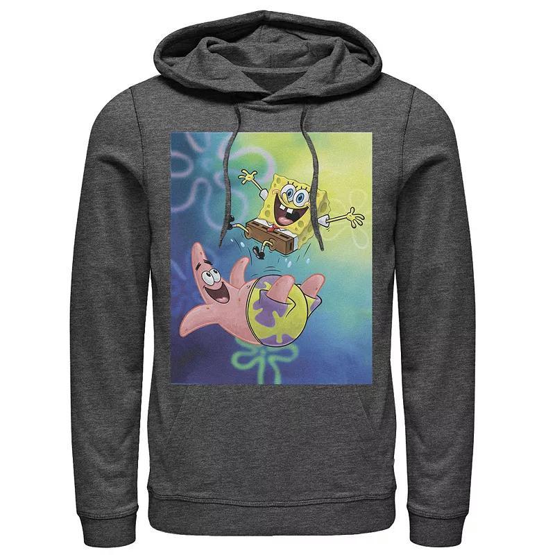 Men's Nickelodeon Spongebob Squarepants Patricks Star Best Buddies Graphic Hoodie, Size: Large, Black Product Image