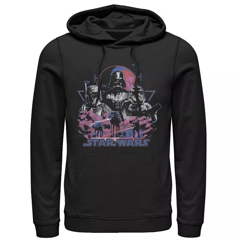 Men's Star Wars Chewbacca Glamor Shot Graphic Pullover Hoodie, Size: Large, Black Product Image