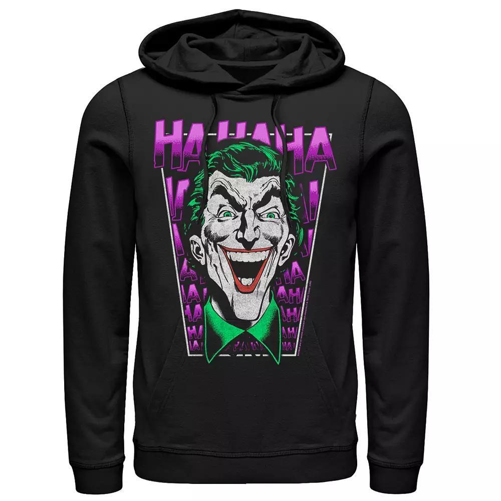 Men's DC Comics Batman The Joker Laughing Hoodie,  Product Image