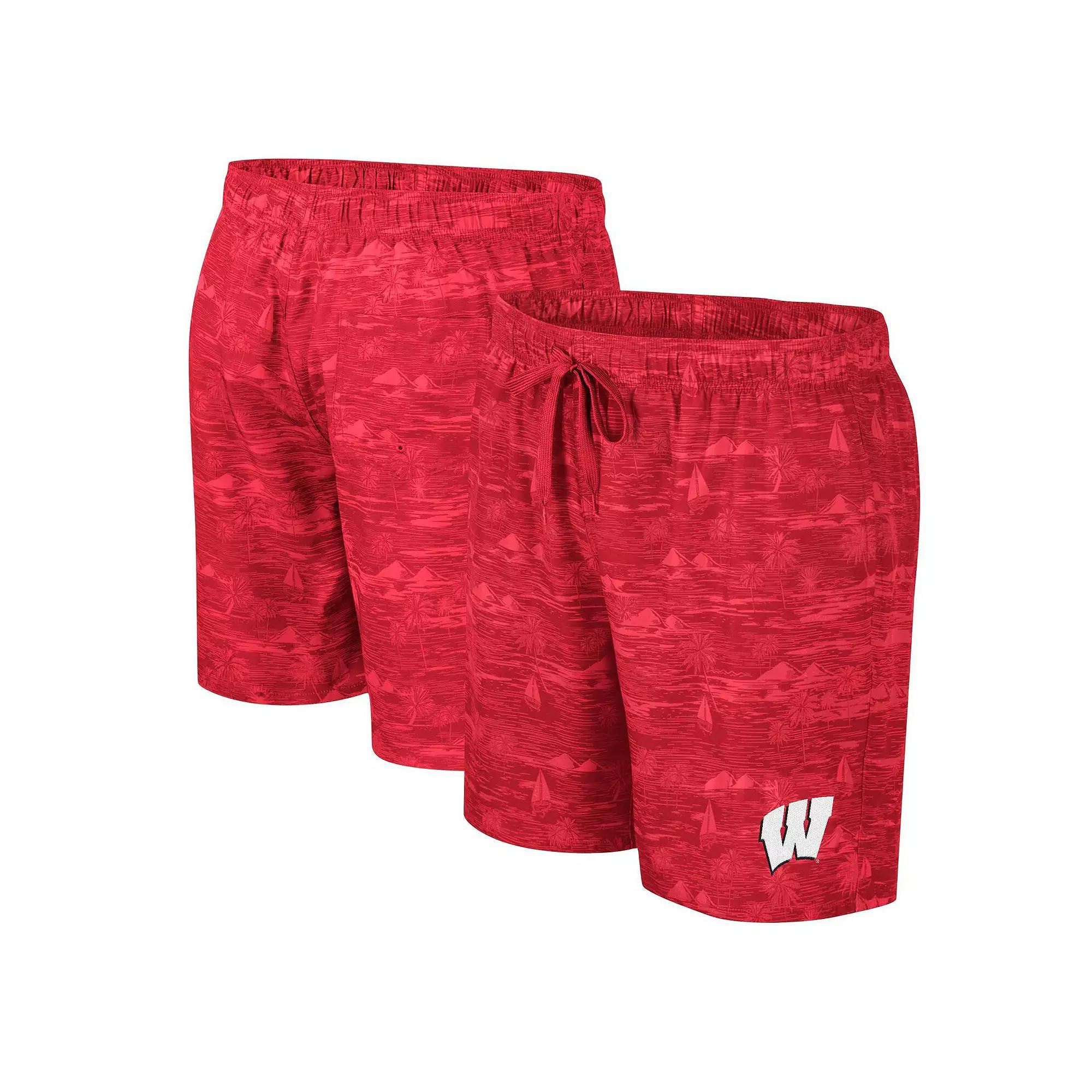 Men's Colosseum Black Colorado Buffaloes Ozark Swim Shorts,  Product Image