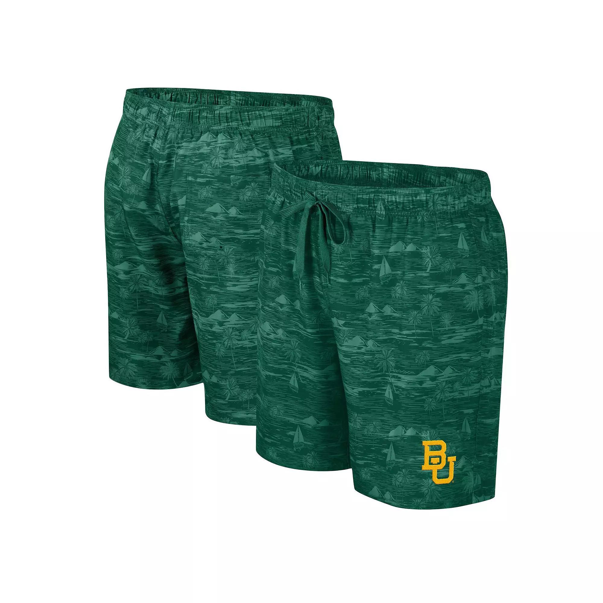 Men's Colosseum Green Colorado State Rams Ozark Swim Shorts,  Product Image