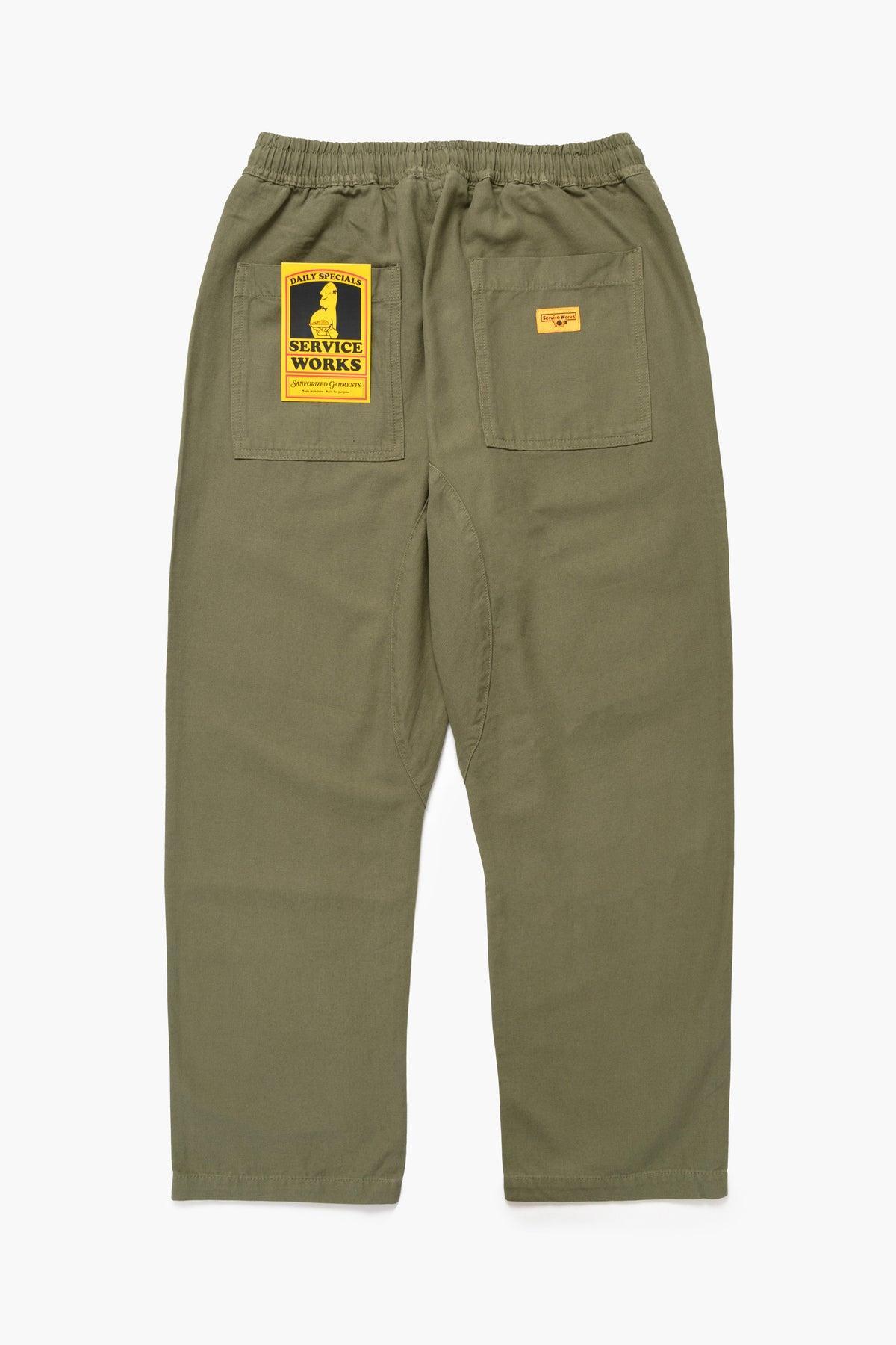 Service Works - Classic Chef Pants - Olive Product Image