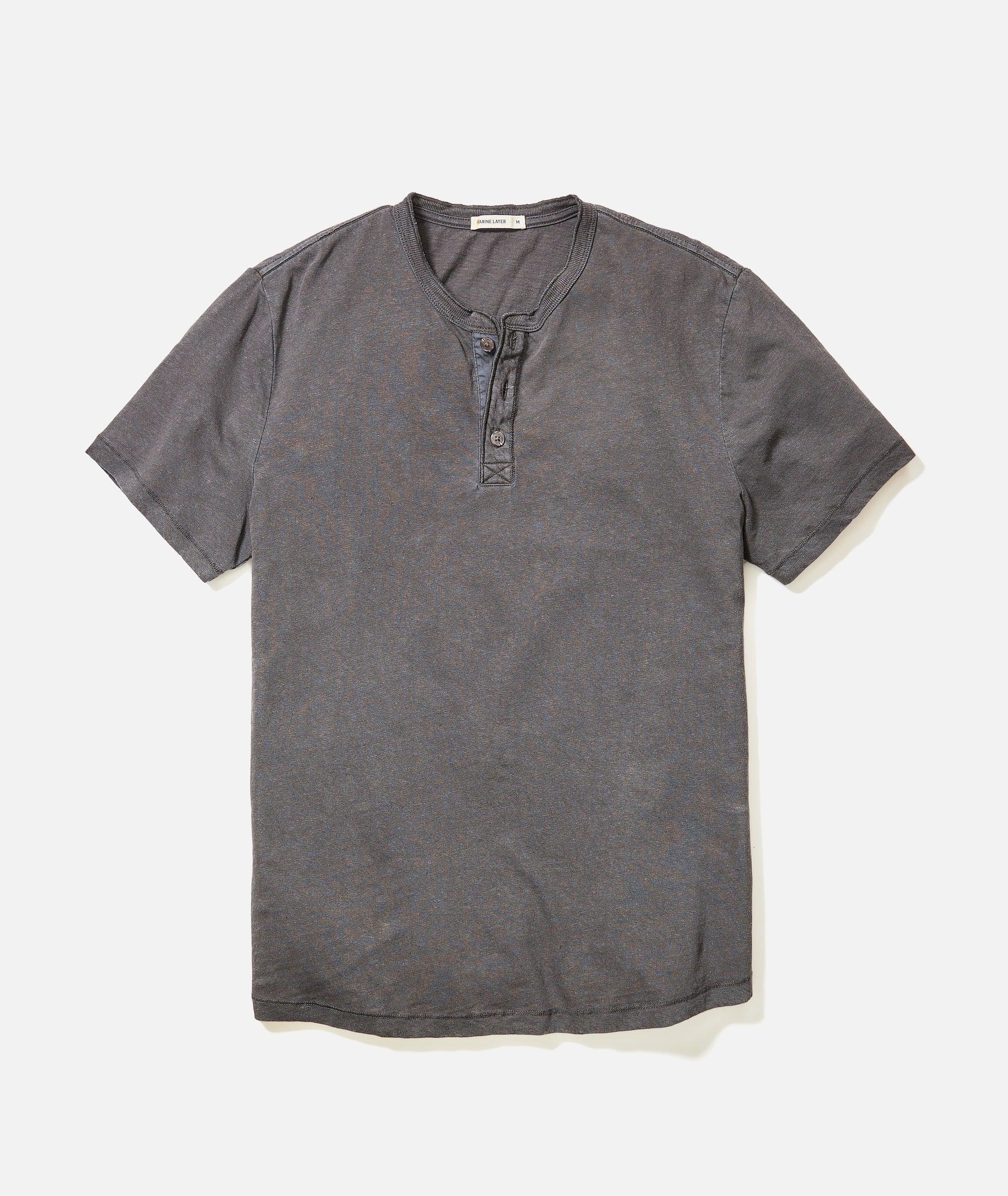 Relaxed Hemp Cotton Henley Product Image