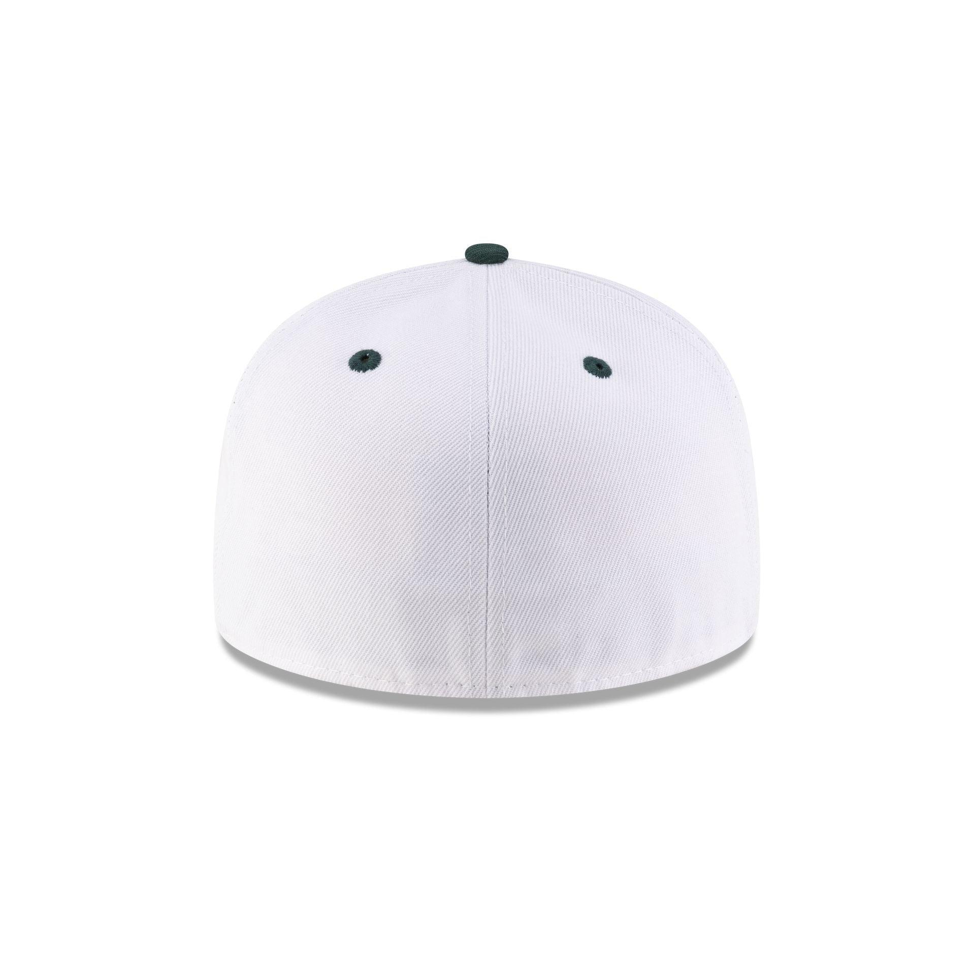 Miami Hurricanes White 59FIFTY Fitted Hat Male Product Image