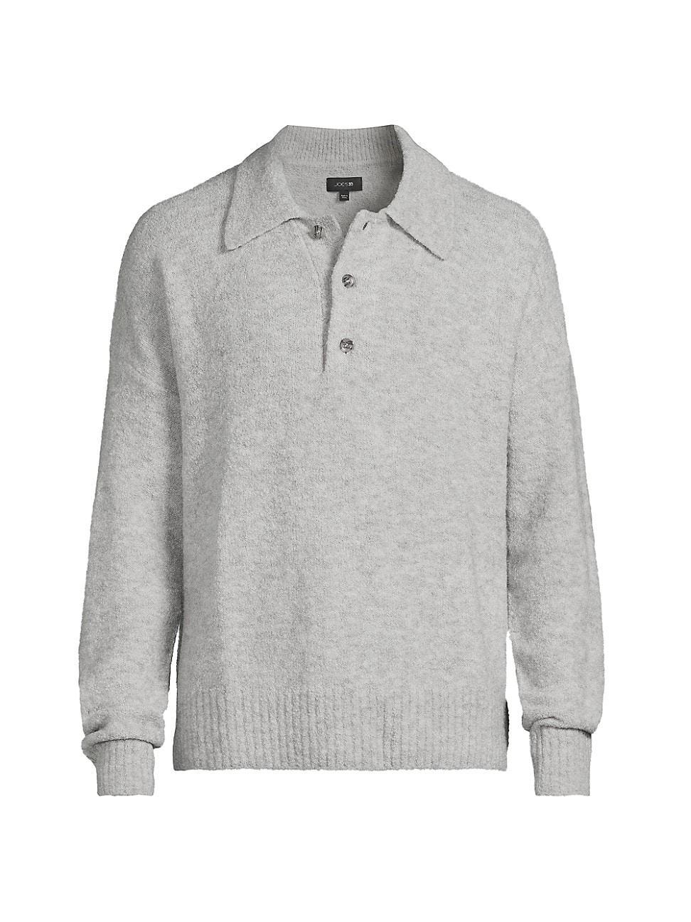 Mens Julian Relaxed-Fit Polo Sweater Product Image