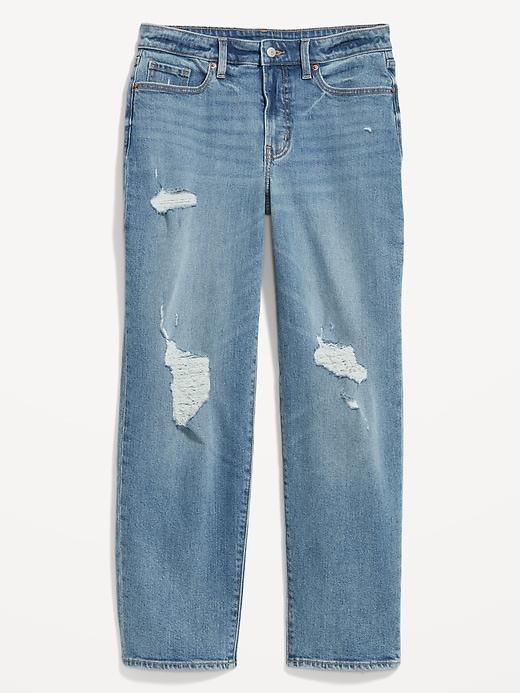 Curvy High-Waisted OG Loose Jeans Product Image