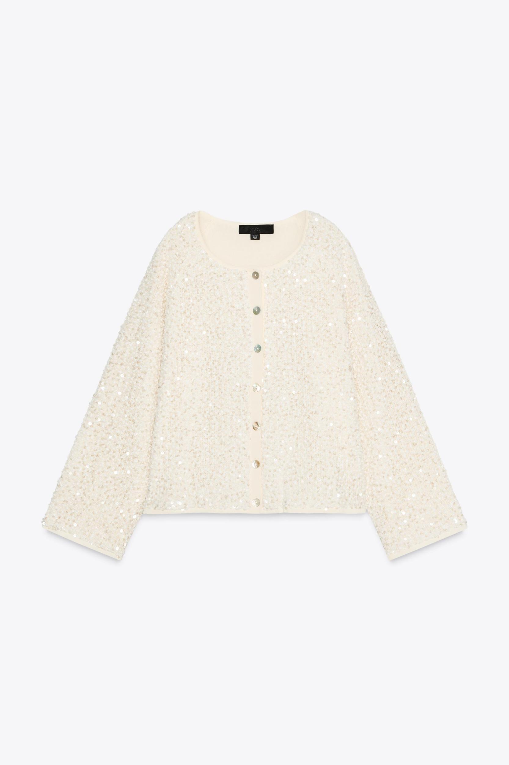 SEQUIN CARDIGAN Product Image