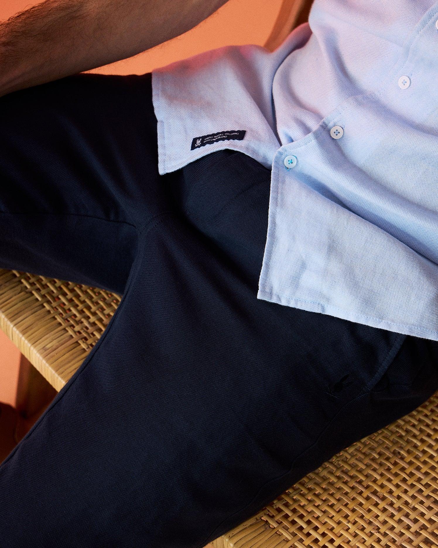 MENS FATE LINEN DRAWSTRING PANT - B6P471C200 Product Image