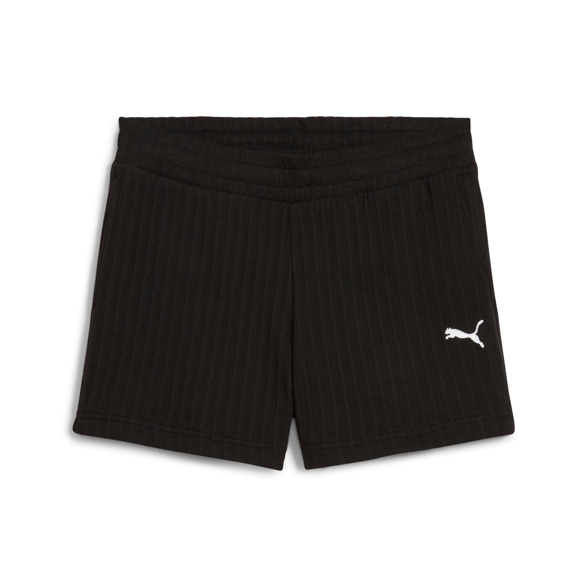 WARDROBE ESSENTIALS Women's 4" Pointelle Shorts Product Image