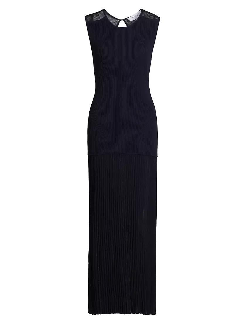 Womens Lecco Rib-Knit Cocktail Dress Product Image