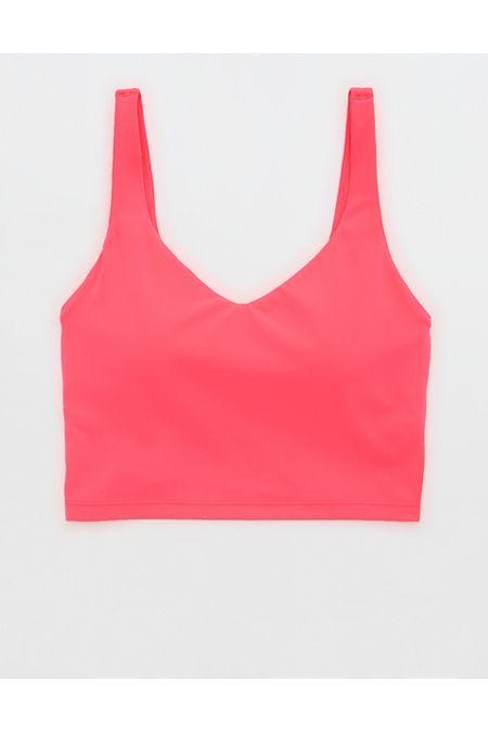 OFFLINE By Aerie Real Me Low Key Longline Sports Bra Women's Product Image