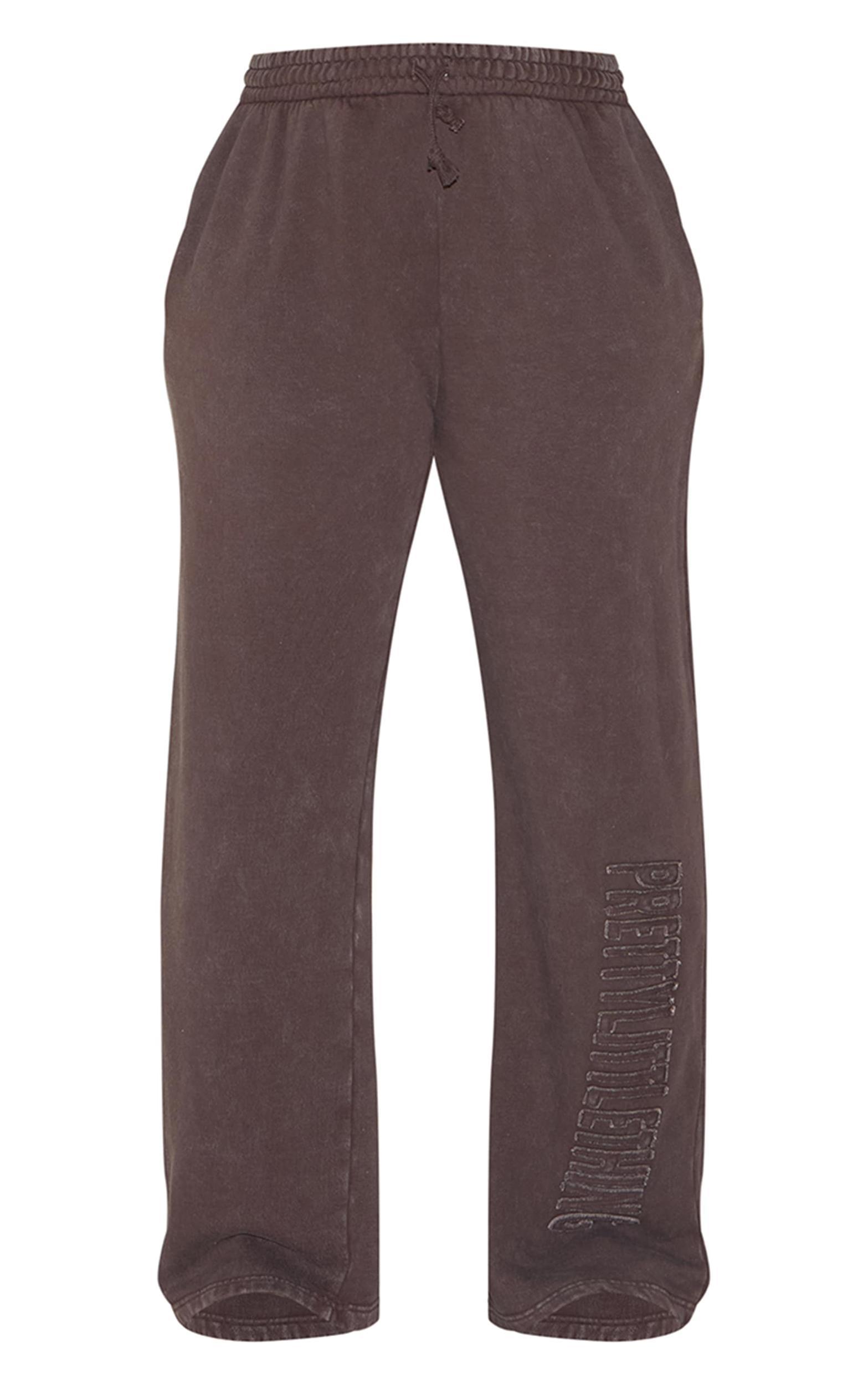Shape PrettyLittleThing Chocolate Sweatpants Product Image