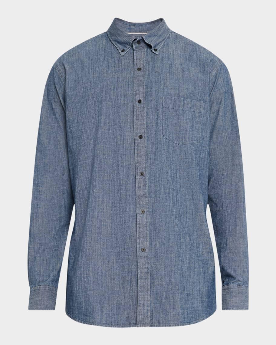 Mens Crown Tamworth Chambray Sport Shirt Product Image